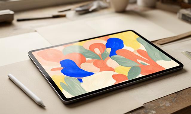 ArtBoard Studio mit digitaler Zeichnung auf einem iPad im Atelier